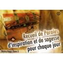 Recueil de Paroles d'inspiration et de sagesse pour chaque jour - tome 3